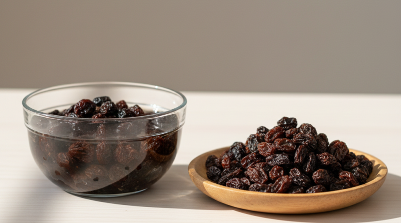 Soaked Raisins vs. Dry Raisins: Which Is Better for Skin and Hair Health?