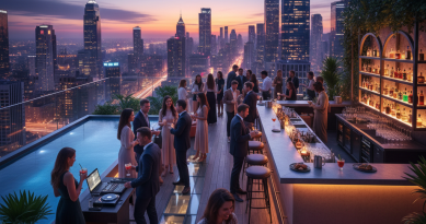 Why Rooftop Bars Are Becoming the New Nightclub Trend
