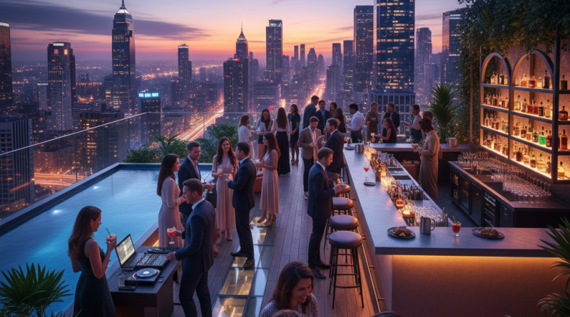 Why Rooftop Bars Are Becoming the New Nightclub Trend