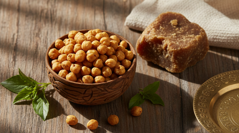 Gud & Chana Benefits: Ayurvedic Snack for Heart Health