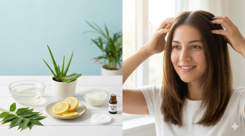 Say Goodbye To Dandruff With These Natural Home Remedies
