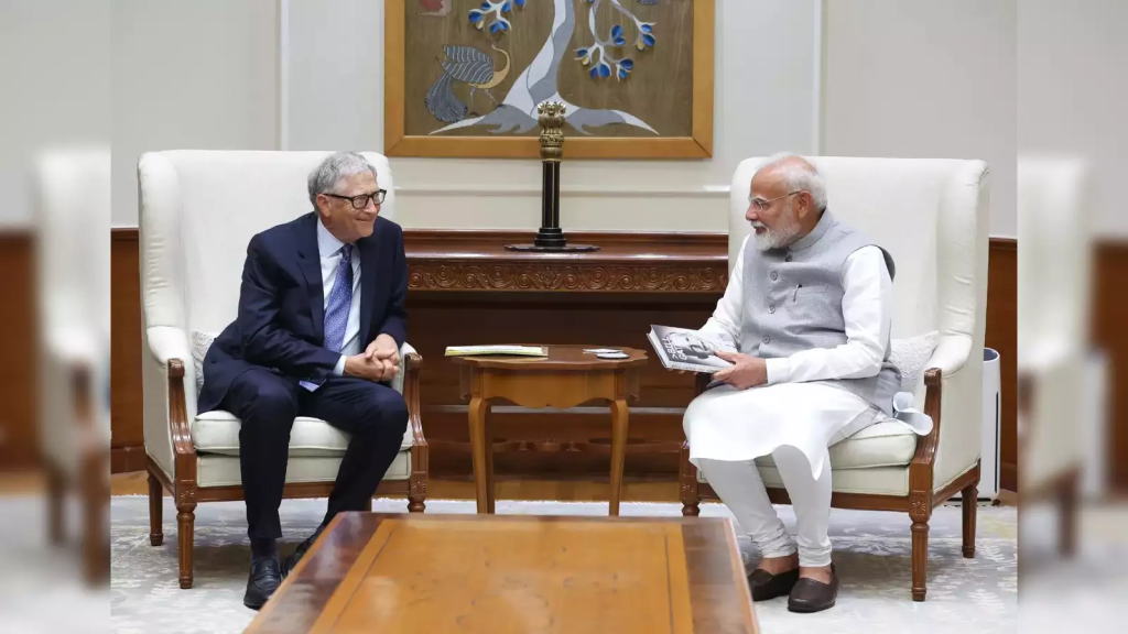 Bill Gates Meets PM Modi