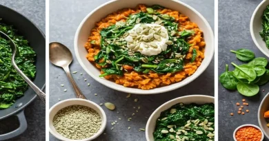 Iron-Rich Vegan Recipes: Tasty Meals Using Spinach, Lentils & More