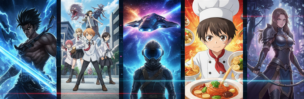 5 Anime Series on Netflix