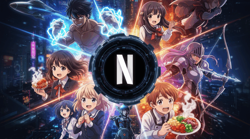 5 Anime Series to Watch on Netflix