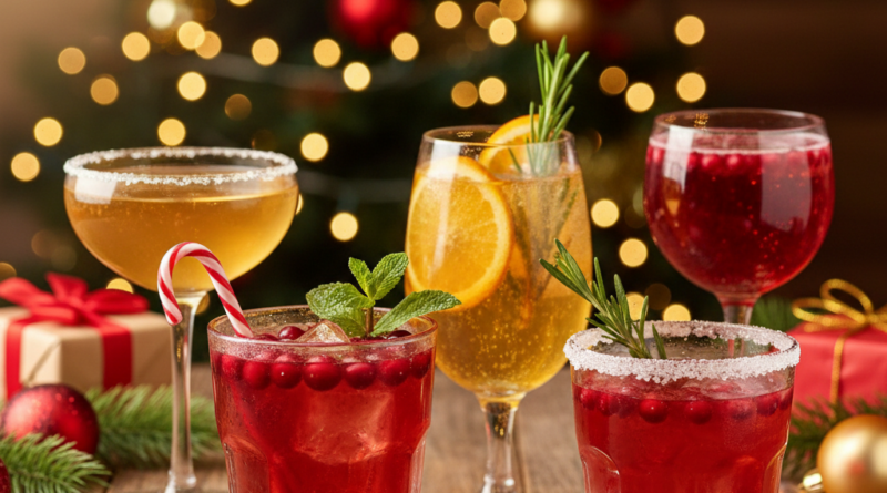 Non-Alcoholic Christmas Cocktails Recipes