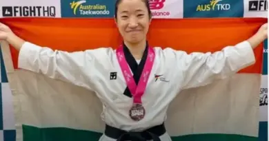 Indian Taekwondo athlete Rupa Bayor