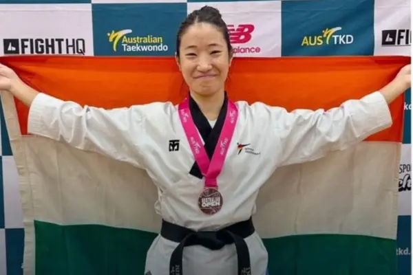 Indian Taekwondo athlete Rupa Bayor