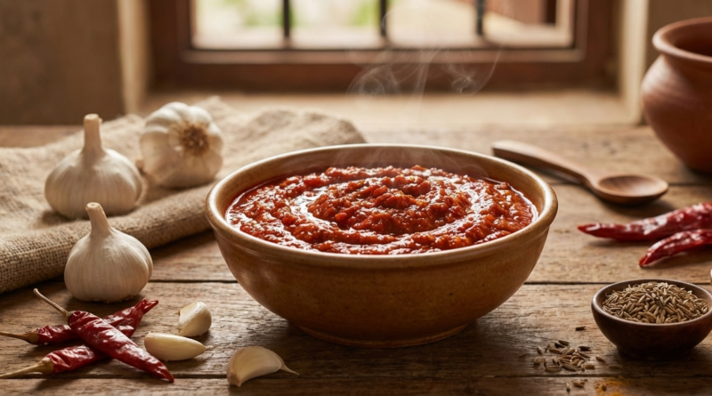 Garlic Chutney Recipe