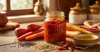gajar ka achar recipe