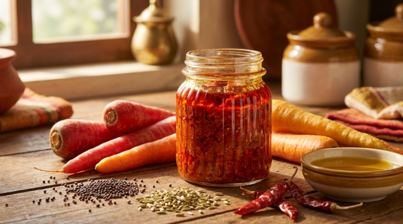 gajar ka achar recipe