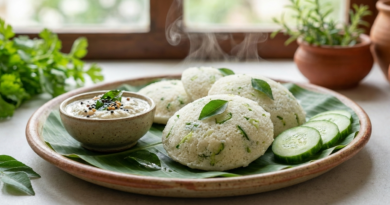 Cucumber Rava Idli Recipe