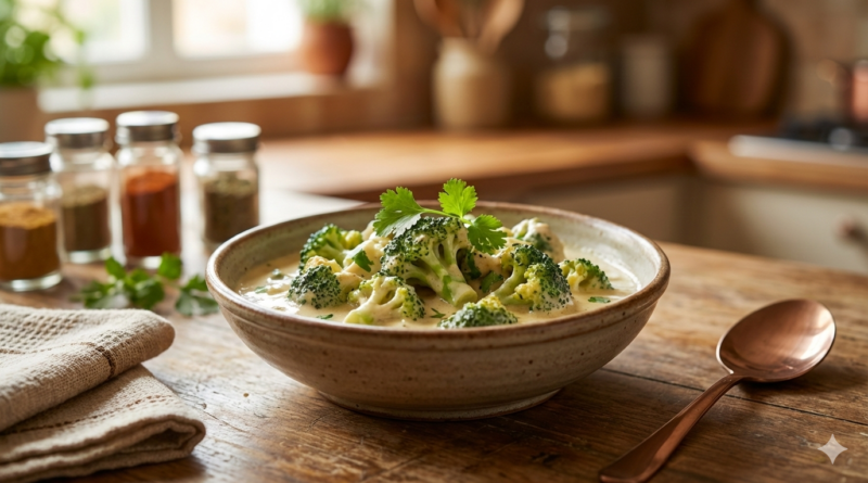 Malai Broccoli Recipe: Healthy, Low-Calorie & Creamy Delight
