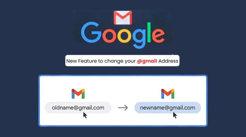 Google Allows Users to Change @gmail.com Email Address