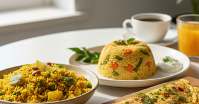 Poha vs Upma vs Omelette Healthiest Breakfast for Energy
