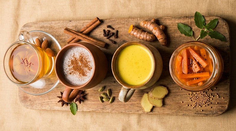 Traditional Indian Winter Drinks Work