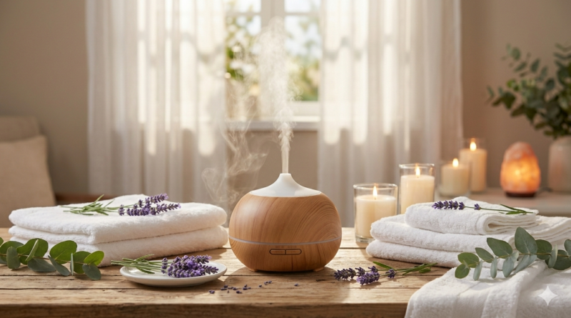 Essential Oil Diffusers for Home Spa Calm