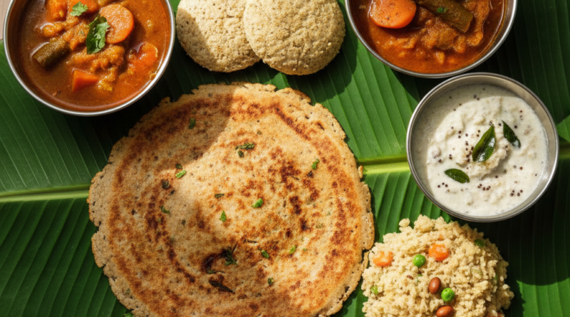 Low-calorie South Indian breakfast