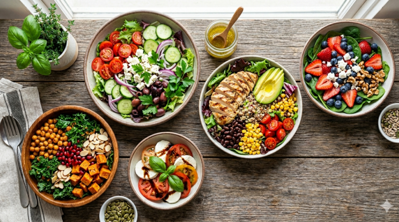 Fresh Salad Recipes That Upgrade Your Meals Instantly