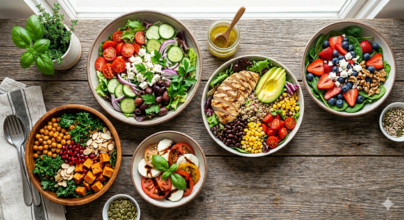 Fresh Salad Recipes That Will Instantly Upgrade Your Meals