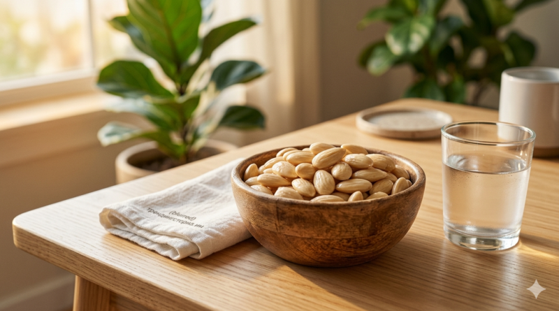 Benefits of eating soaked almonds daily