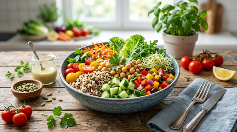 Vegetarian Salad Recipes for Weight Loss