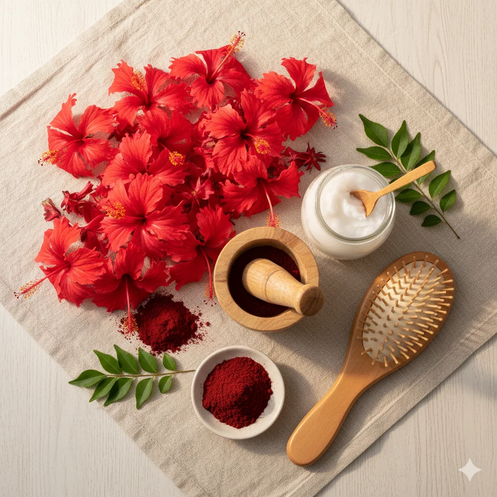 Ways to Use Hibiscus for Healthy Hair