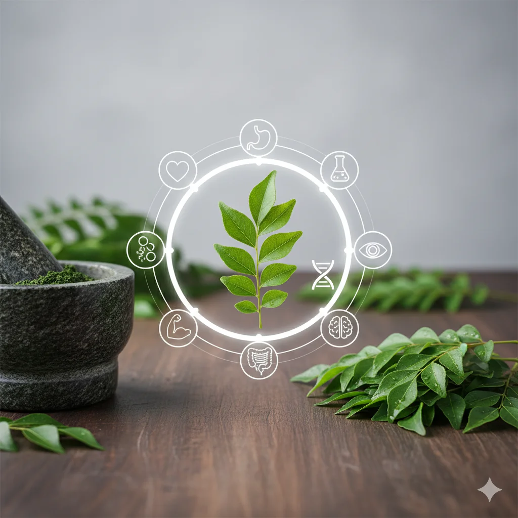 Amazing Benefits of Chewing Curry Leaves on an Empty Stomach
