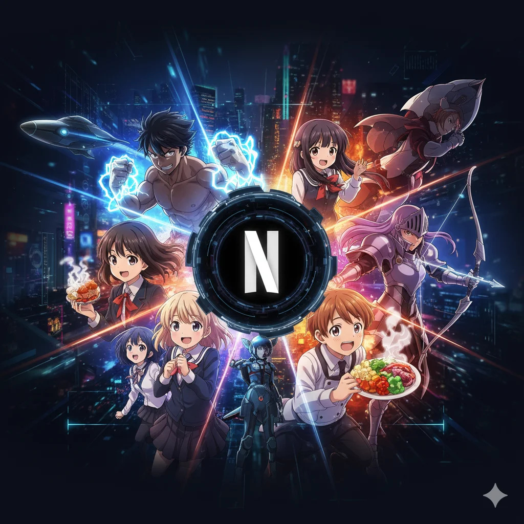 5 Anime Series to Watch on Netflix