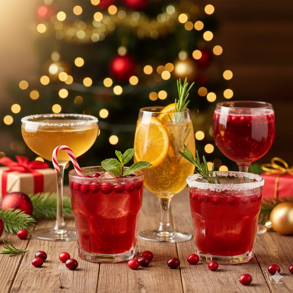 Non-Alcoholic Christmas Cocktails Recipes