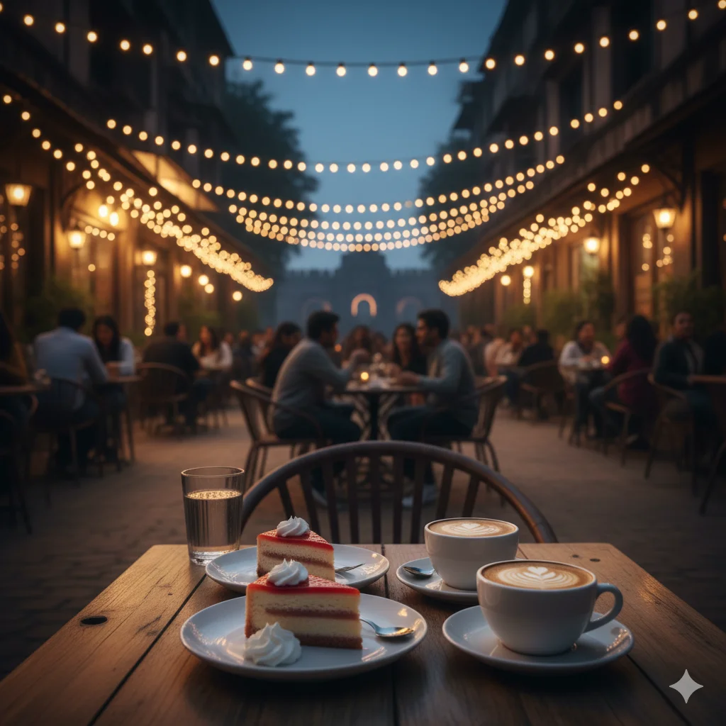 Coffee and Dessert Cafes in Hauz Khas
