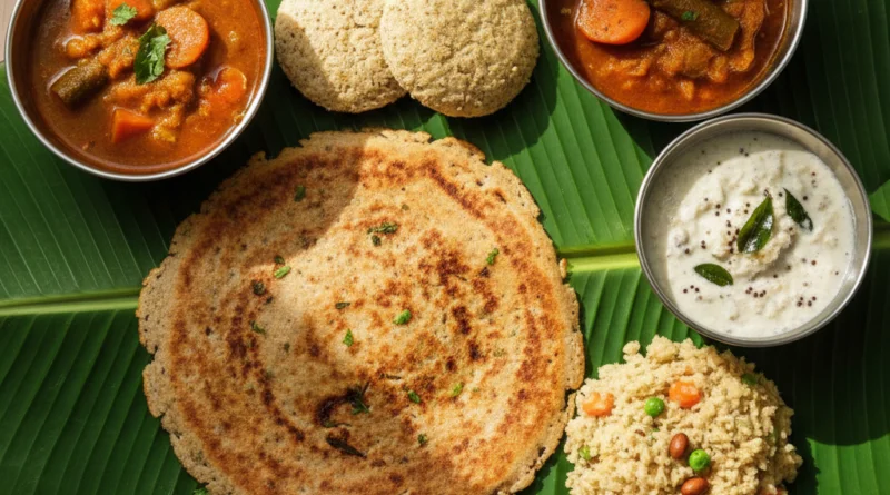 Low-calorie South Indian breakfast
