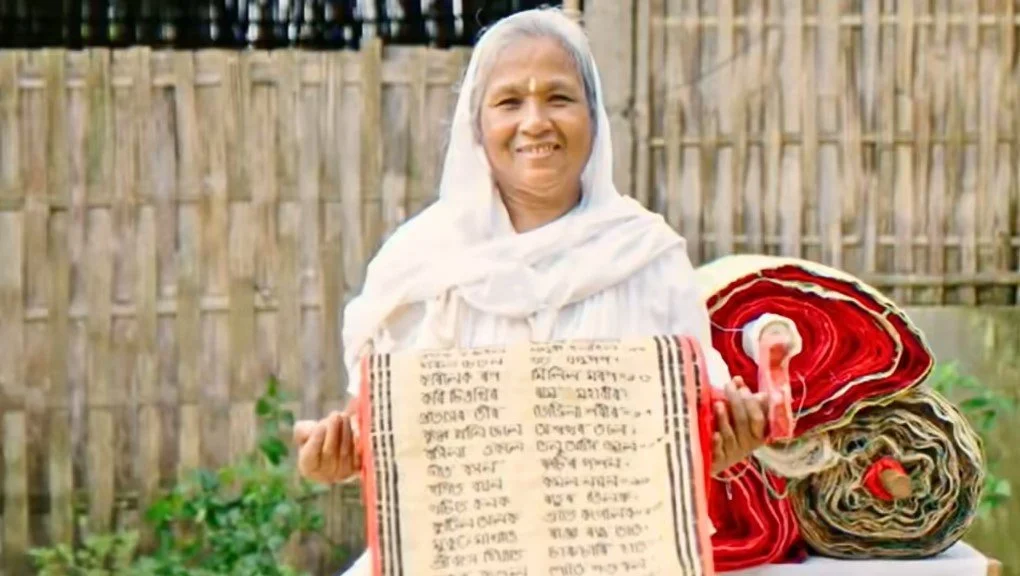 Meet Hemoprova Chutia: The Woman Who Wove Sacred Texts into Fabric